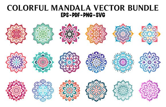 Download Islamic Mandala Vector Clipart Bundle - Islamic Collection